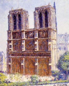 Notre Dame, l'effet du soleil