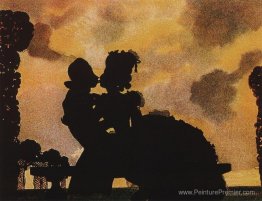 Le baiser (silhouette)