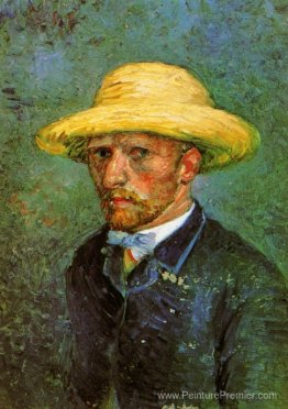 Autoportrait avec un chapeau de paille