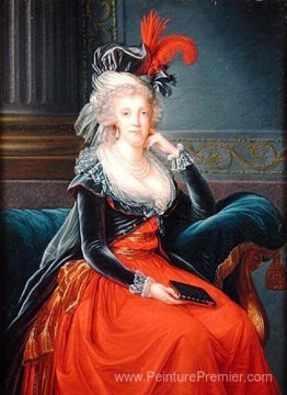 Portrait de Maria Carolina d'Autriche