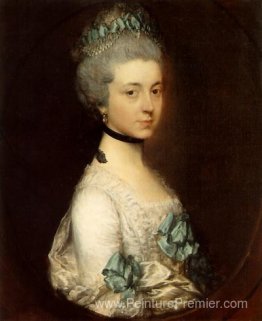 Portrait de Lady Elizabeth Montagu, duchesse de Buccleuch et Que