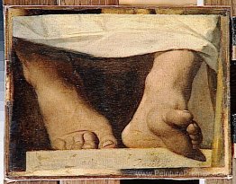 Étude pour l'apothéose d'Homère, les pieds d'Homère