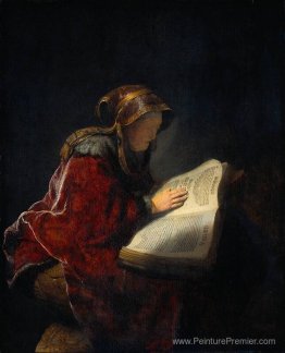La prophétesse Anna (la mère de Rembrandt)