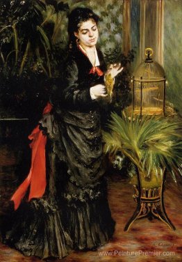 Femme avec un perroquet (Henriette Darras)