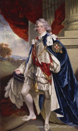 Portrait de George IV, lorsque le prince de Galles