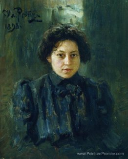 Portrait de la fille de l'artiste Nadezhda