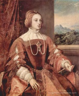 Portrait d'Isabella du Portugal, épouse de l'empereur saint-roma