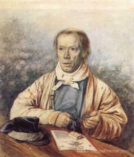 Portrait de A. I. Fedotov, le père de l'artiste