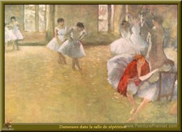 Danseurs dans la salle de répétition