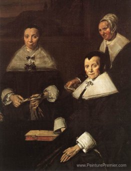 Les réentesses de l'almhouse des vieilles hommes, Haarlem (détai