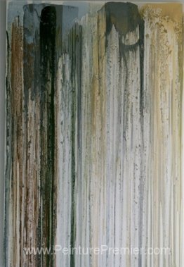 Untitled (couler la peinture) 1991