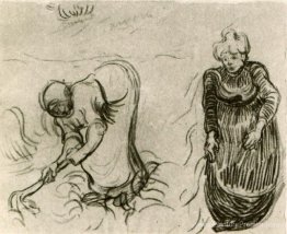 Croquis de deux femmes