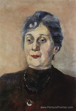 Portrait de la poète Anna Akhmatova