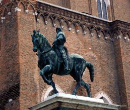 Statue équestre du Condottiere Bartolomeo Colleoni