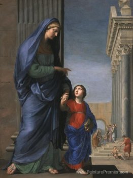 Sainte Anne menant la vierge dans le temple