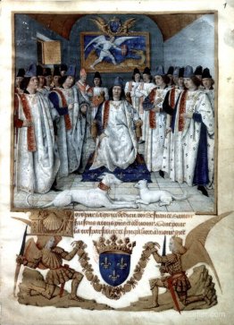 Louis Xi préside le chapitre de Saint Michel