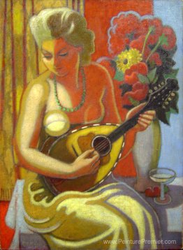 Jeune Femme à la Mandoline