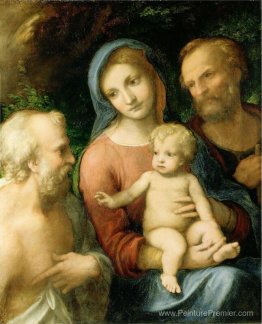 La Sainte Famille avec Saint Jérôme