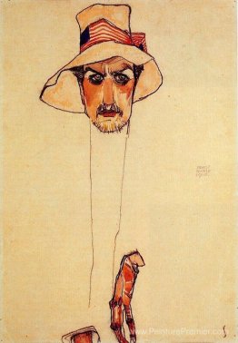 Portrait d'un homme avec un chapeau souple (portrait d'Erwin Dom