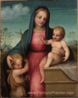 Madonna et enfant avec Saint-Jean le baptiste