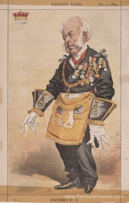 Hommes d'État n ° 370 Caricature de Thomas Dundas, 2e comte de Z