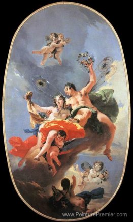 Le triomphe de Zephyr et de Flora