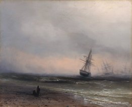 Paysage marin en Crimée