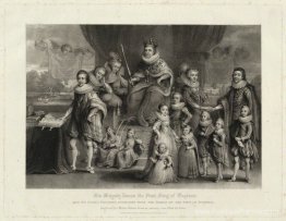 James I et sa progéniture royale