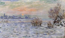 Hiver sur la Seine, Lavacourt