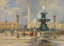 Fontaine sur place de la concorde