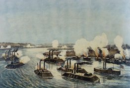 Bombardement et capture de l'île numéro dix sur la rivière Missi