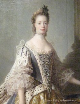 Portrait de Sophia Charlotte de Mecklenburg-Strelitz, épouse du