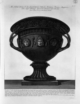 Vase antique de basalte trouvé sur le Quirinal en 1772