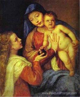 Madonna et enfant avec Marie-Madeleine