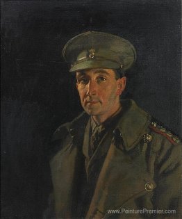 Portrait du capitaine Wood des Royal Inniskilling Fusiliers 1919