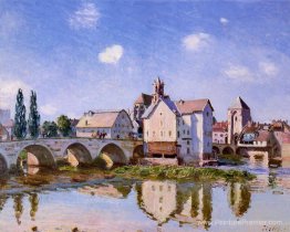 Le pont Moret au soleil