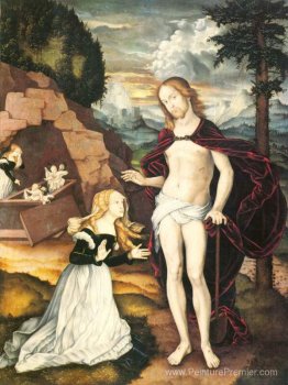 Christ en tant que jardinier (noli moi tangere)