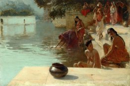 Lieu de bain de la femme I Oodeypore, Inde