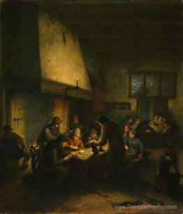 Scène de taverne