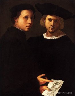 Portrait de deux amis