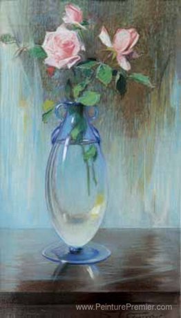 Vase avec des roses