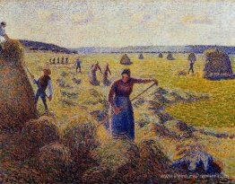 La récolte du foin à Eragny
