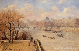 La terrasse surélevée du Pont Neuf