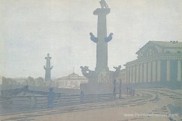 Pétersbourg. Colonne et échanges rostraux.