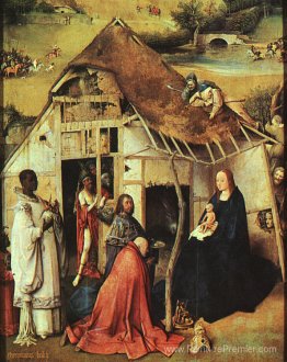 L'adoration des mages (détail)