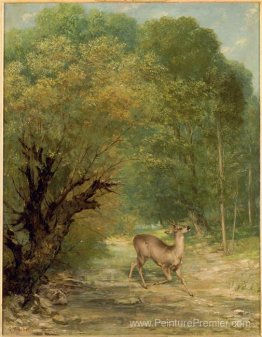 Le cerf chassé, printemps