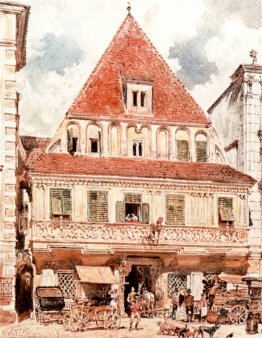 Aquarelle de Steyr Bummerlhaus