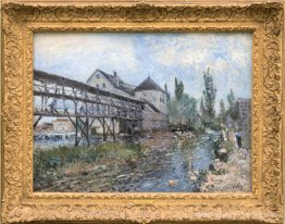 Moulin à eau près de Moret par Alfred Sisley