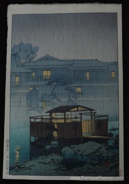 Pluie à Shuzenji Spa