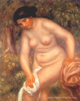 Bather se séchant